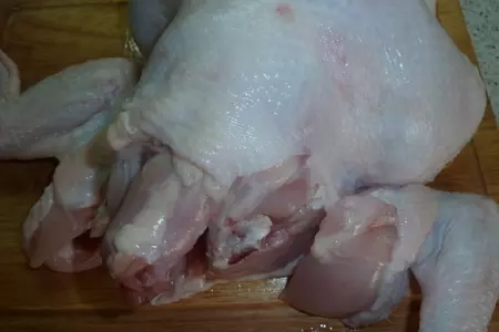 Кабоб с курицей в казане: шаг 1