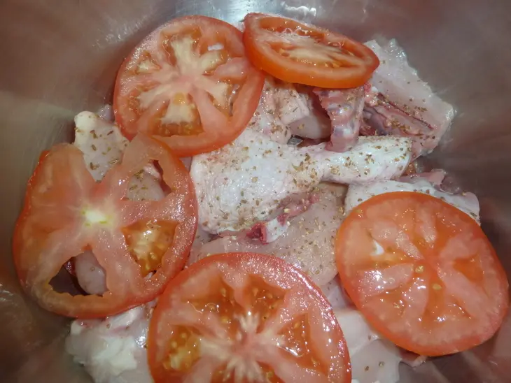 Кабоб с курицей в казане: шаг 5