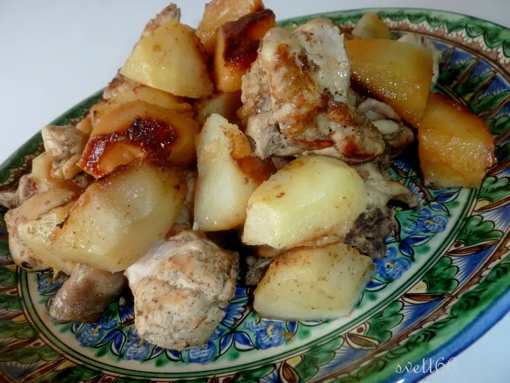 Кабоб с курицей в казане: шаг 14