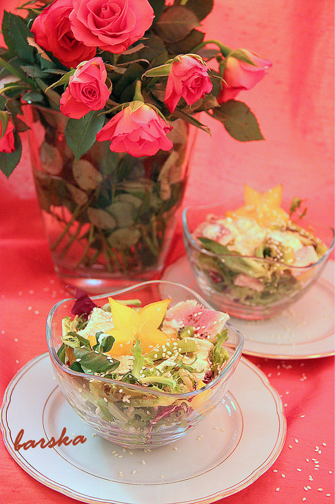 Салат с форелью "праздник вкуса": шаг 9