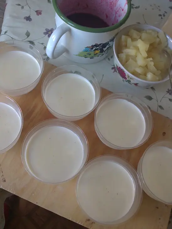 Панакота с пикантным соусом: шаг 3