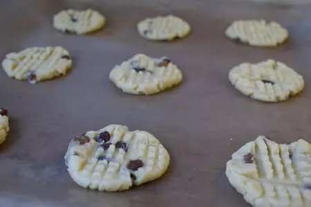 Chocolate chip cookies :s: шаг 13