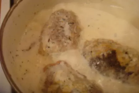 Зразы мясные с сыром и сливочным соусом: шаг 1