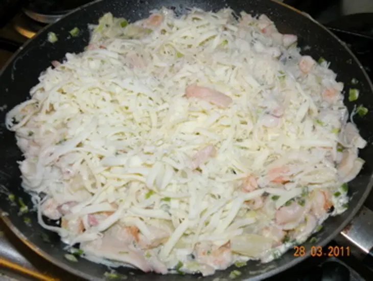 Ужин. морепродукты. полет фантазии;): шаг 11