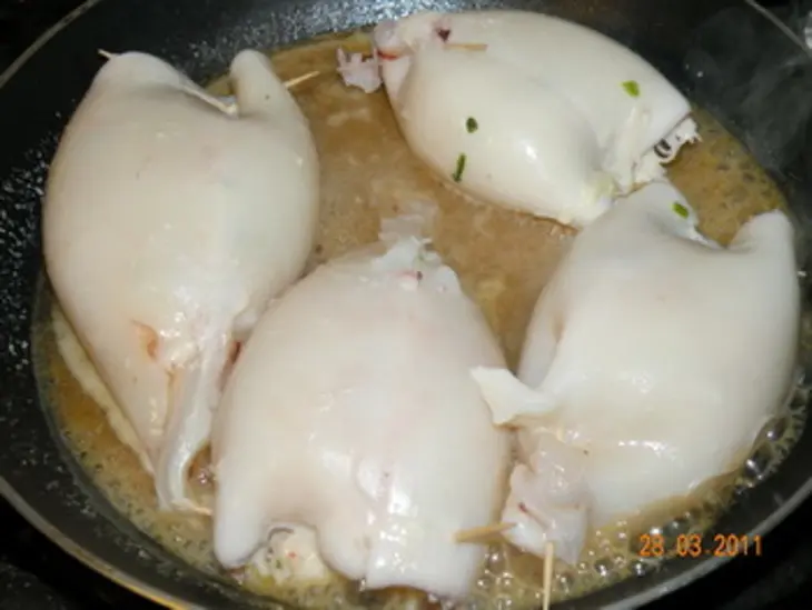 Ужин. морепродукты. полет фантазии;): шаг 13
