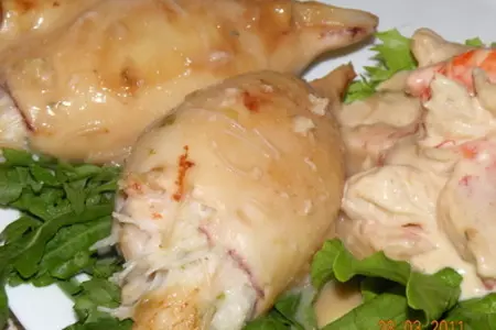 Ужин. морепродукты. полет фантазии;): шаг 15