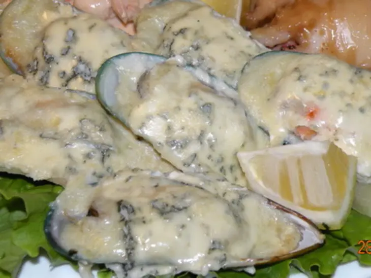 Ужин. морепродукты. полет фантазии;): шаг 23