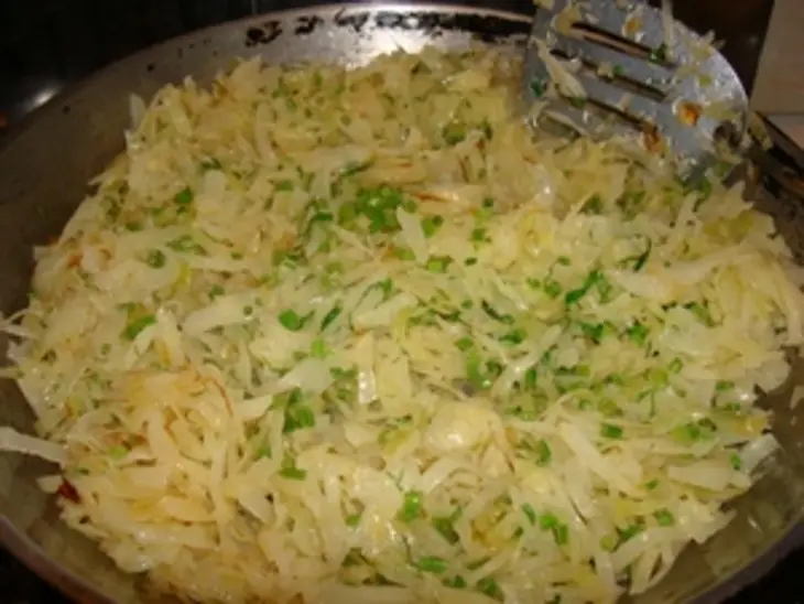 Запеканка из фарша и капусты: шаг 1