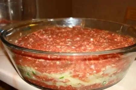 Запеканка из фарша и капусты: шаг 2