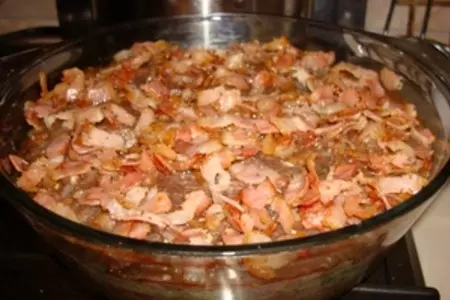 Запеканка из фарша и капусты: шаг 4