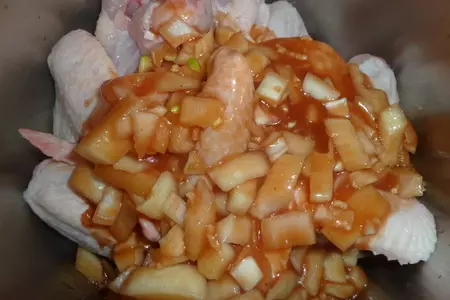 Куриные крылышки на гриле, предварительно промаринованные: шаг 5