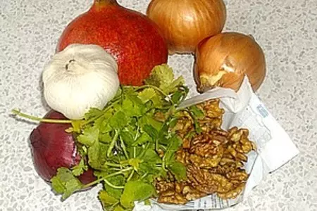 Салат из красного лобио: шаг 2