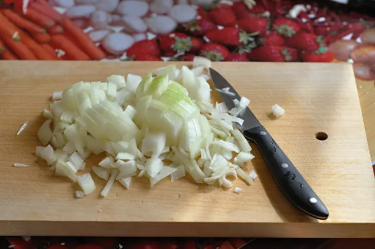 Вареники с капустой и опятами: шаг 3