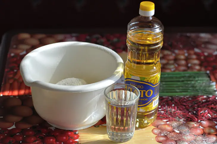 Вареники с капустой и опятами: шаг 6