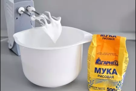 Космическое приключение ванили... ангельский торт "v8".: шаг 21