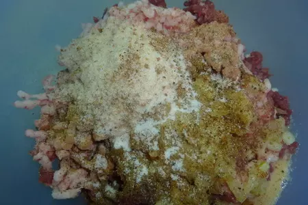 Марокканские ароматные котлетки из баранины с мятно - йогуртовым соусом: шаг 9