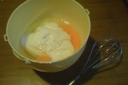 Песочный пирог с маковой начинкой и сметанным суфле: шаг 5