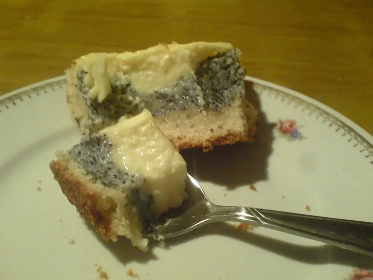 Песочный пирог с маковой начинкой и сметанным суфле: шаг 11