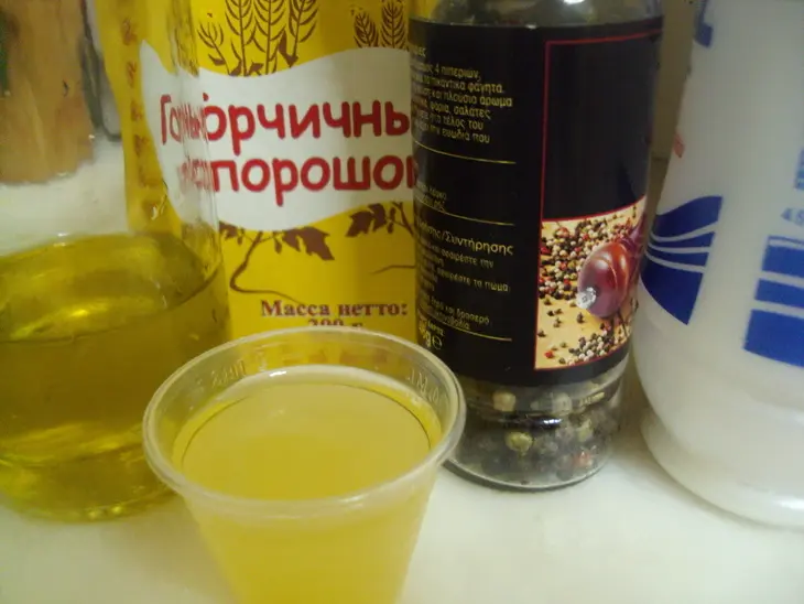 Салат  "черноглазка и к": шаг 3