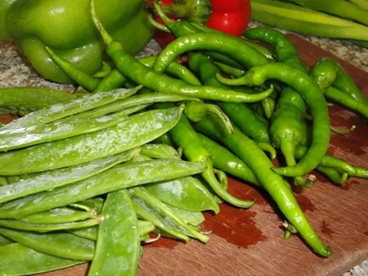 Жаренная махи-махи с овощами: шаг 4