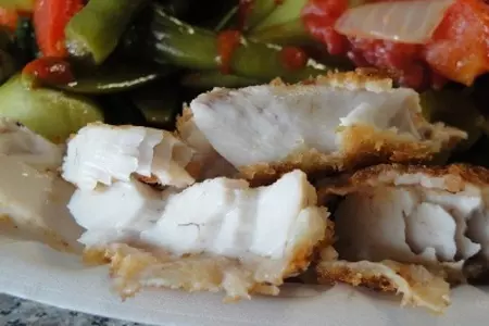 Жаренная махи-махи с овощами: шаг 9