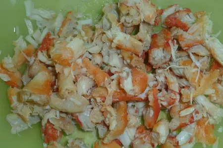 Салат "морской бриз" с камчатской ноткой: шаг 4