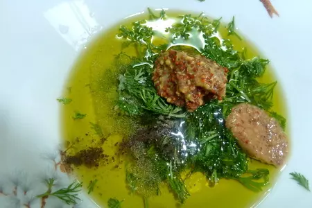 Салат "морской бриз" с камчатской ноткой: шаг 6