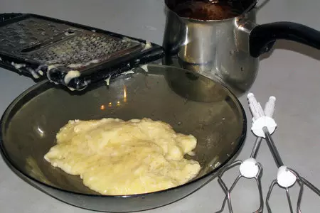 Кофейные булочки с шоколадно-банановым соусом // постные: шаг 13