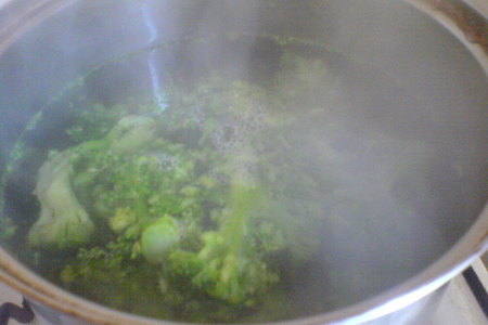 Паста с весенним соусом из зелёных овощей: шаг 1