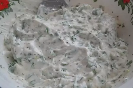Салат с пастой и махи-махи: шаг 3