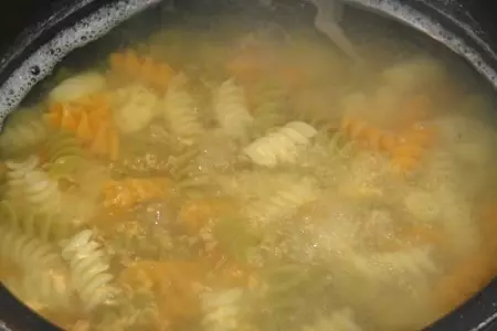 Салат с пастой и махи-махи: шаг 6