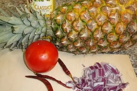 Махи-махи с ананасом в кокосовом молоке: шаг 5