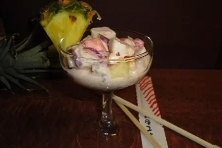 Махи-махи с ананасом в кокосовом молоке: шаг 6