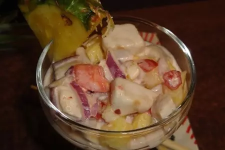 Махи-махи с ананасом в кокосовом молоке: шаг 9