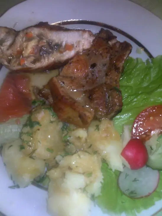 Мясные кармашки: шаг 3
