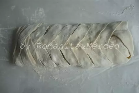 Слоеный пирог с рыбой и картофелем: шаг 5