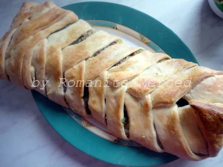Слоеный пирог с рыбой и картофелем: шаг 6