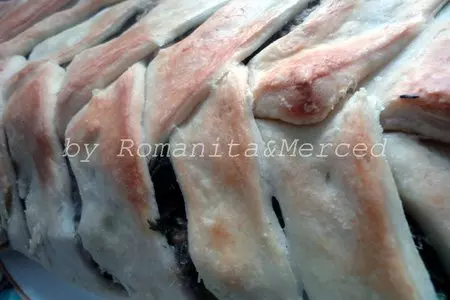 Слоеный пирог с рыбой и картофелем: шаг 9