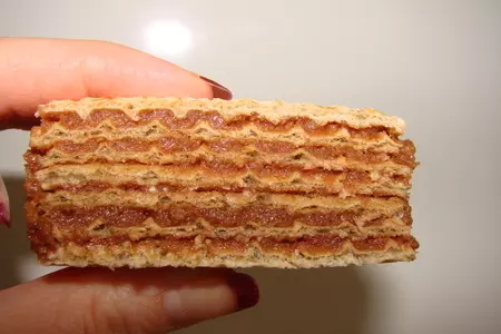 Шоколадные вафли (без выпечки ): шаг 9