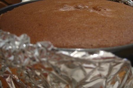 Шоколадный торт "нежность": шаг 3