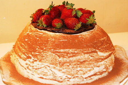 Торт по мотивам "zuccotto toscano": шаг 9