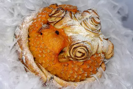 Запеченная курочка из тыквы или что  делать с карвингом после праздника :): шаг 11