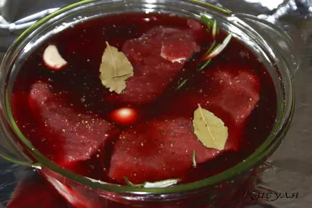 Peposo (мясо запечённое в красном вине): шаг 3