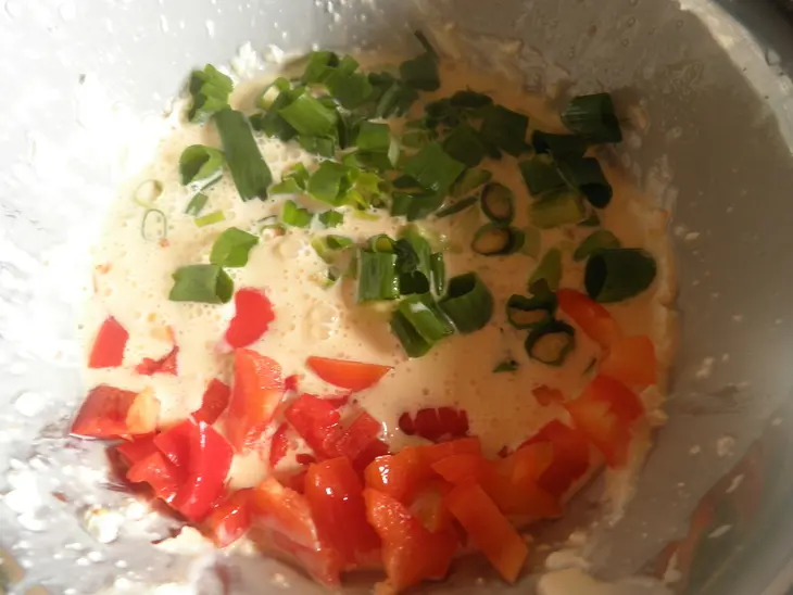 Средиземноморье у вас дома. чизкейк с курицей .: шаг 1