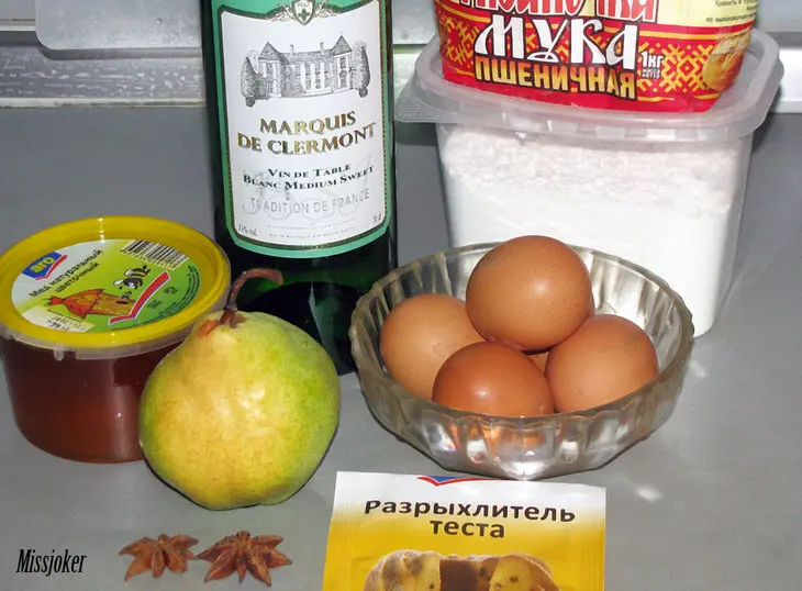 Торт "аромат медовой груши": шаг 3