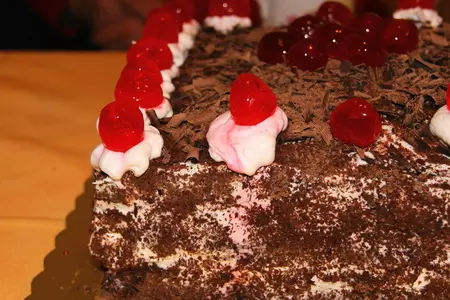 Торт "black forest" - постный.: шаг 8
