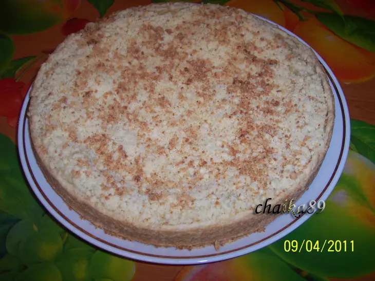 Песочный пирог с творогом,манго и маком: шаг 1