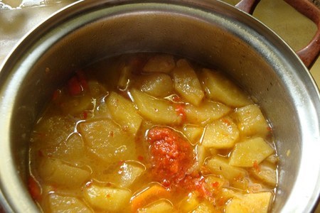Кабачковый суп-пюре с кукурузой постный: шаг 4