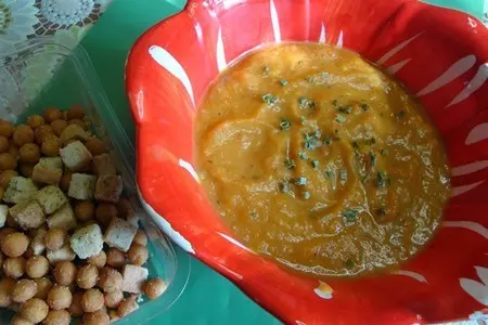Кабачковый суп-пюре с кукурузой постный: шаг 6