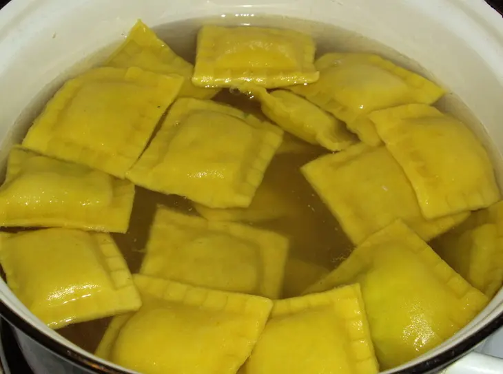 Равиоли с индейкой и сырные (моя первая паста): шаг 7